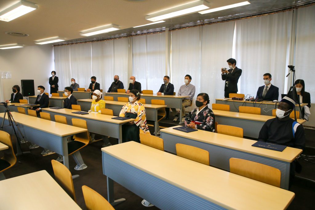 iCLA Graduates at the Graduation Ceremony